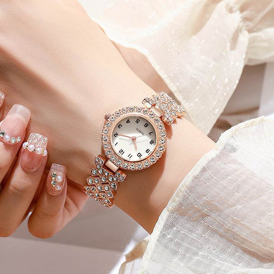 Buy Center Women's Digital Quartz Watch - Stylish Gold/Silver/Rose Gold - Buy Center