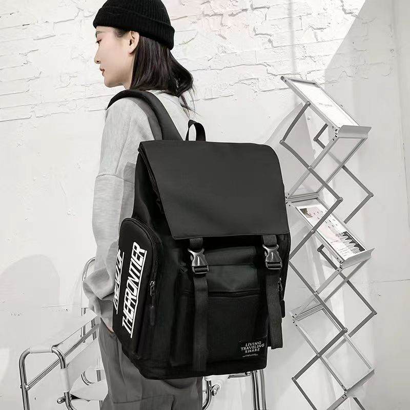 Stylish Schoolbag Backpack - Large Capacity for Trendy High School Students - Buy Center