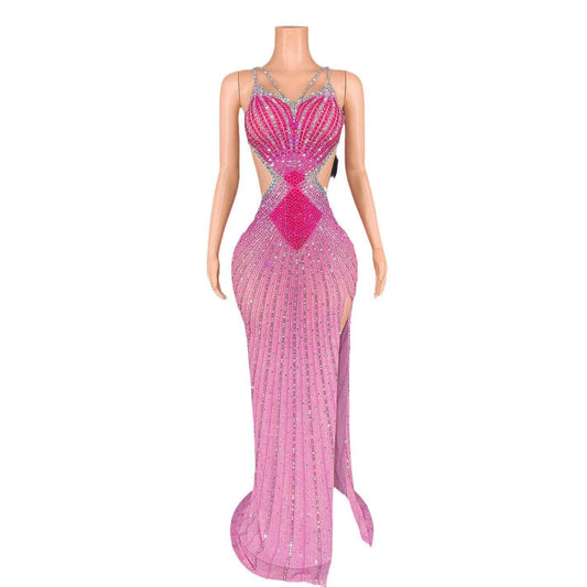 Sling Bodycon Dress - Sleeveless Asymmetric Design for Vibrant Parties - Buy Center