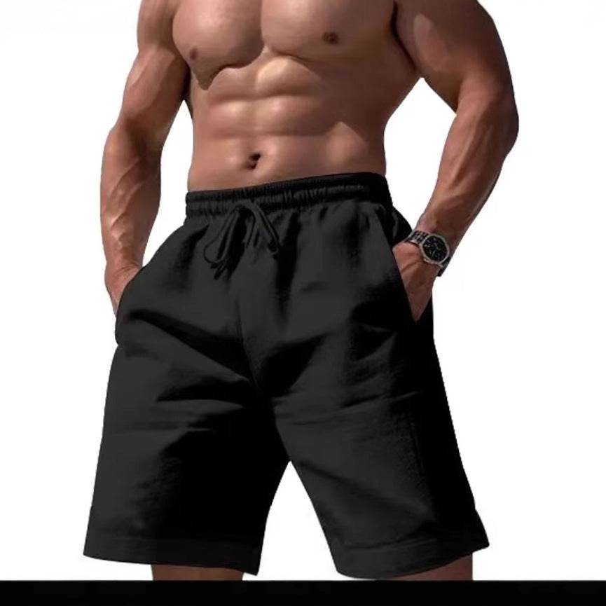 Season Loose Linen Cotton Shorts - Stylish Casual Summer Fit for Men - Buy Center