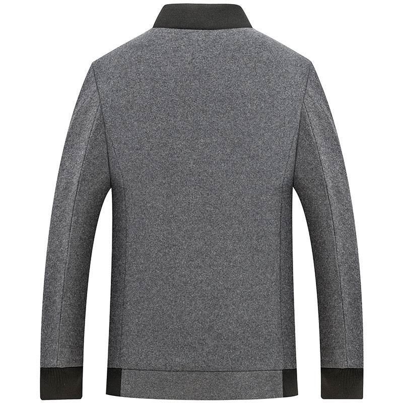 Woolen Top Cotton Baseball Uniform - Warm Stylish Parkas for Chilly Days - Buy Center