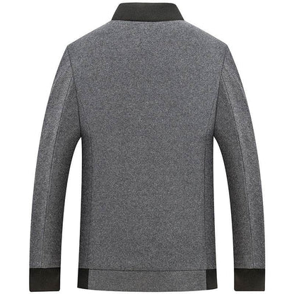 Woolen Top Cotton Baseball Uniform - Warm Stylish Parkas for Chilly Days - Buy Center