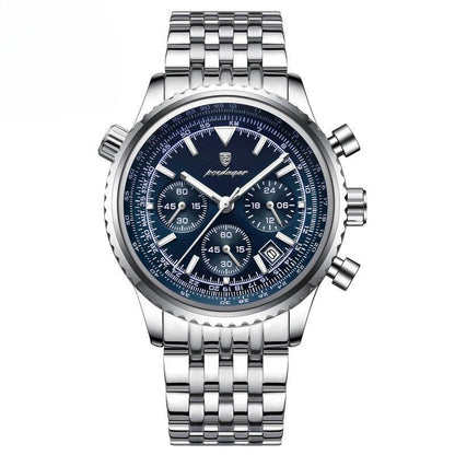 Men's Waterproof Luminous Quartz Watch - Multi-Function & Stylish Design - Buy Center