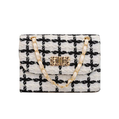 Buycenter Women's Trendy Chain Crossbody Bag - Stylish PU Fashion Accessory - Buy Center