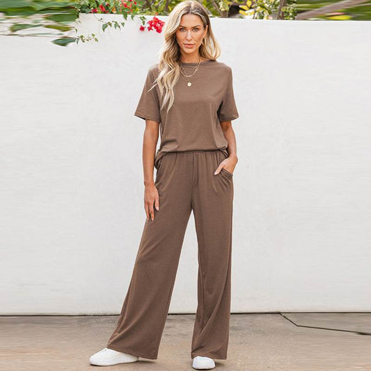 Spring Multi-Pocket Casual Suit for Women - Stylish Solid Color Design - Buy Center