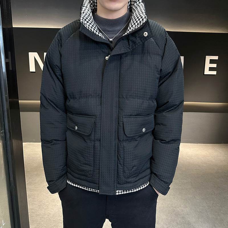Thickened Cotton Jacket - Stylish Stand Collar Coat for All Seasons - Buy Center