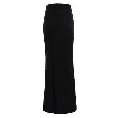 Elegant Black A-Line Skirt for Women - Stylish Comfort, Sizes S-L - Buy Center