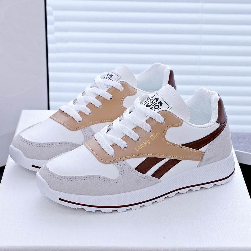 Women's Lightweight White Running Shoes - Stylish All-Season Casual Footwear - Buy Center