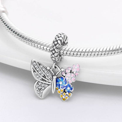 Panjia Style 925 Sterling Silver Beads Pendant - Elegant DIY Keychains - Buy Center