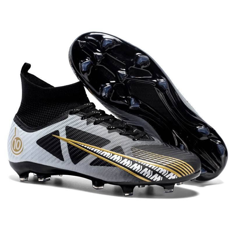 Men's High-Top Soccer Shoes - Breathable Comfort & Ankle Support - Buy Center
