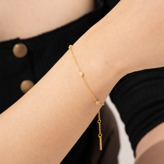 Elegant 925 Silver Multi-Adjustable Buckle Women's Bracelet - Trendy Style - Buy Center