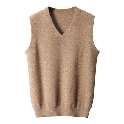 Stylish Men's V-Neck Vest Sweater - Casual & Trendy Fashion 2025 - Buy Center