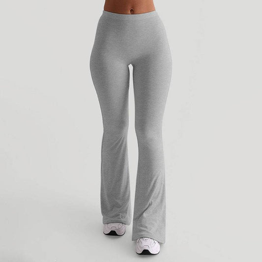Stylish Women's Boot-Cut Trousers - High Waist, Versatile Fit for Any Occasion - Buy Center