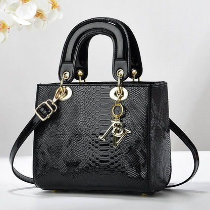 Buycenter Women's Shoulder Messenger Bag - Snakeskin & Nail Pattern Styles - Buy Center