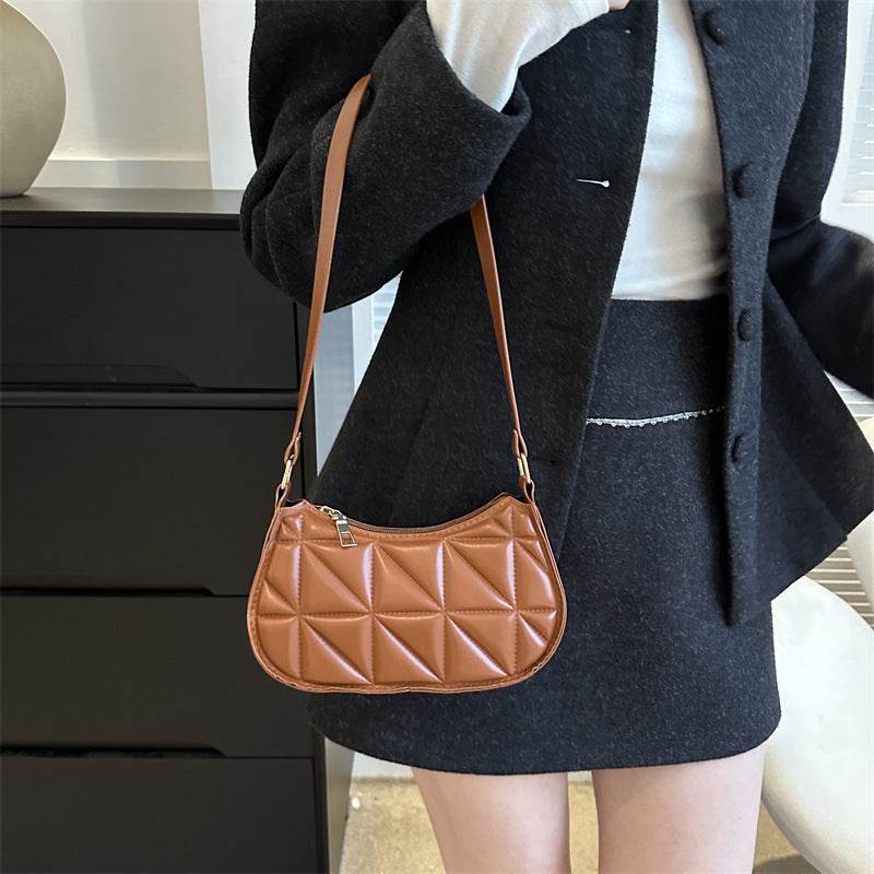 Buycenter Casual Portable Shoulder Bag - Stylish PU Underarm Bag for Women - Buy Center