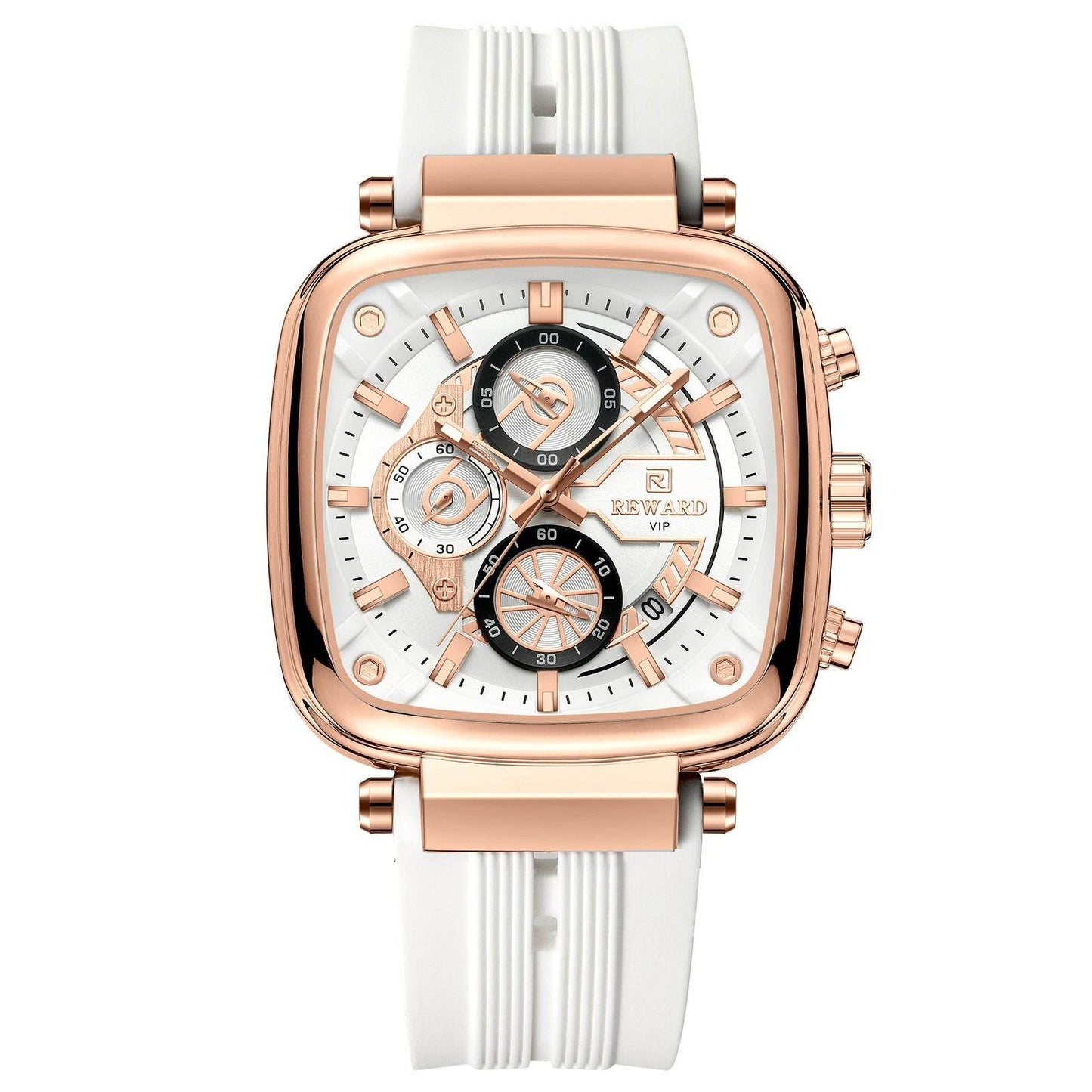 Buy Center Multi-Function Men's Sports Quartz Watch - Silicone Strap - Buy Center