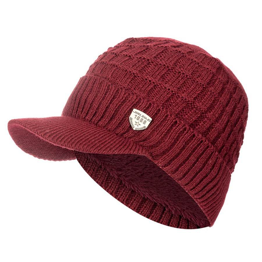 Warm Gradient Color Pullover Hat - Fleece Lined Winter Fedora 2025 - Buy Center