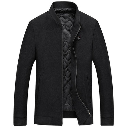Woolen Top Cotton Baseball Uniform - Warm Stylish Parkas for Chilly Days - Buy Center