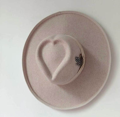 Love Top Woolen Fashion Hat - Stylish Winter Accessory for Women - Buy Center