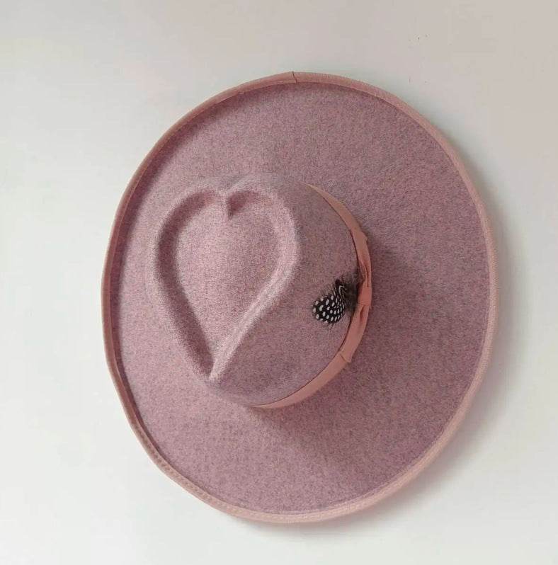 Love Top Woolen Fashion Hat - Stylish Winter Accessory for Women - Buy Center