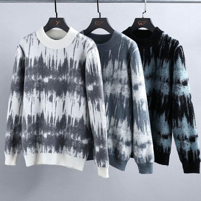 Fall Loose Knit Sweater for Teen Boys - Trendy Korean Fashion Style - Buy Center