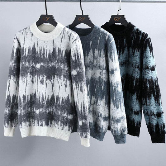 Fall Loose Knit Sweater for Teen Boys - Trendy Korean Fashion Style - Buy Center