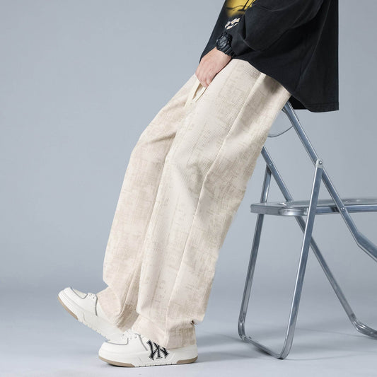 Stylish Corduroy Pants for Men - Camouflage Casual Trousers 2025 - Buy Center