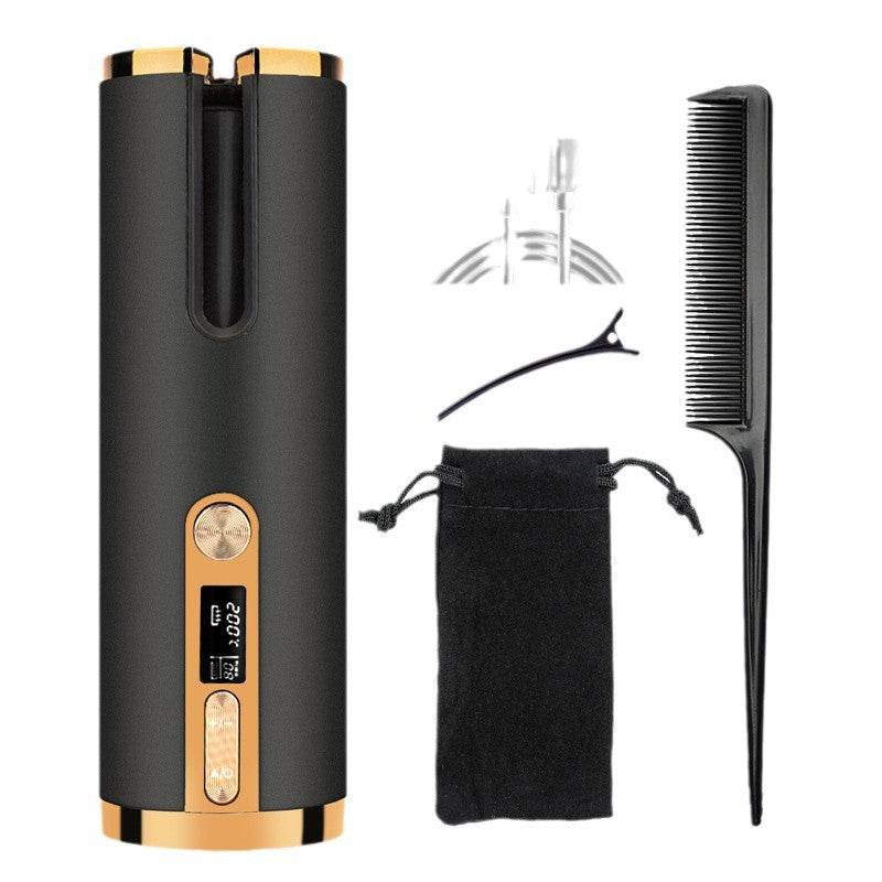Portable USB Hair Curler - Wireless, Large Capacity & Easy Styling - Buy Center