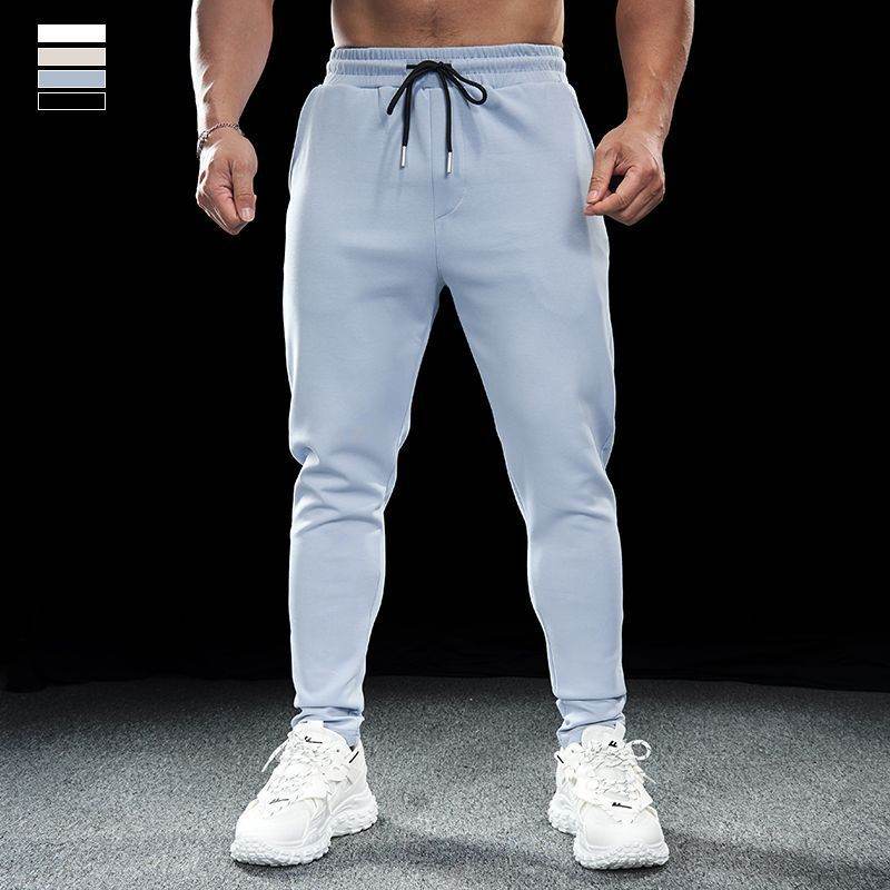 Men's Casual Running Trousers - Elastic Mid Waist Sports Pants 2025 - Buy Center