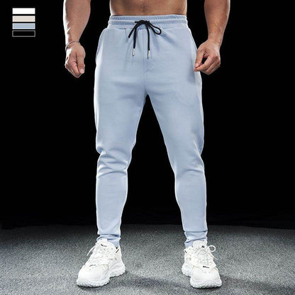 Men's Casual Running Trousers - Elastic Mid Waist Sports Pants 2025 - Buy Center