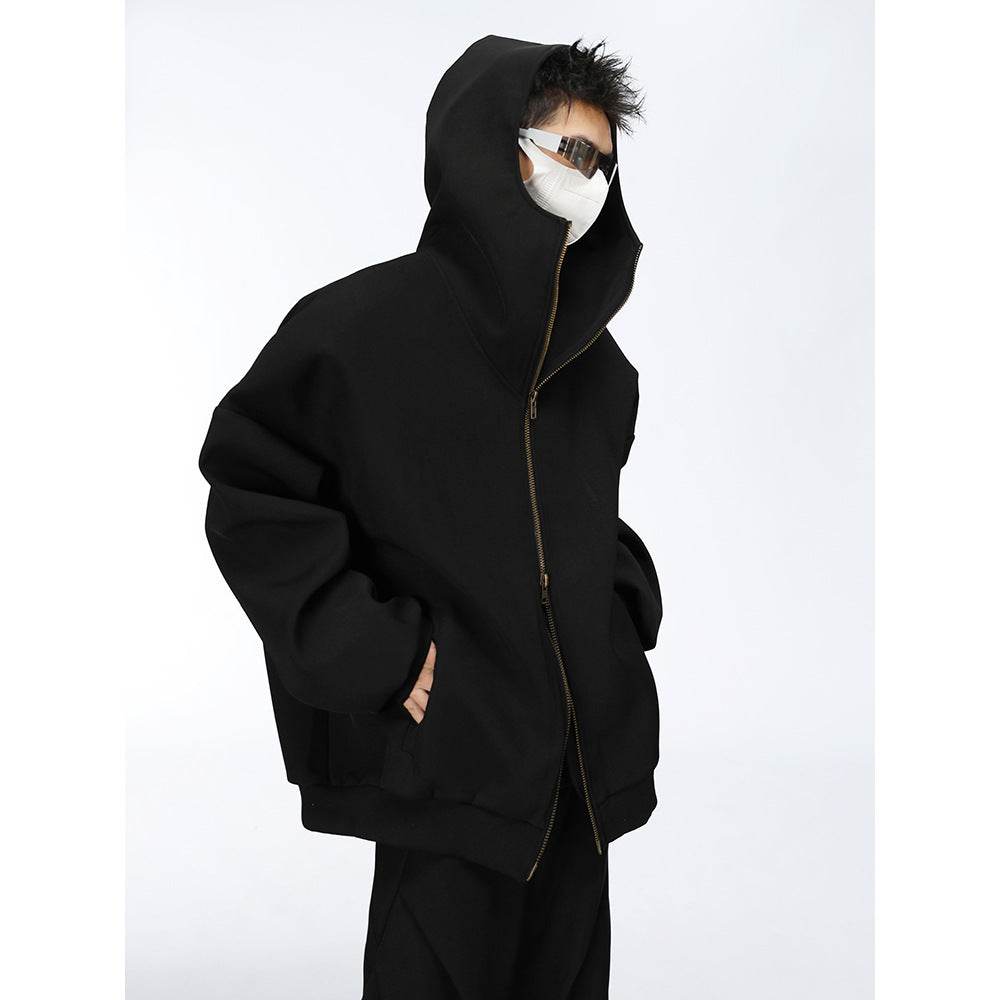 Maillard Niche Wide Hooded Jacket - Stylish Trench Coat for Every Season - Buy Center