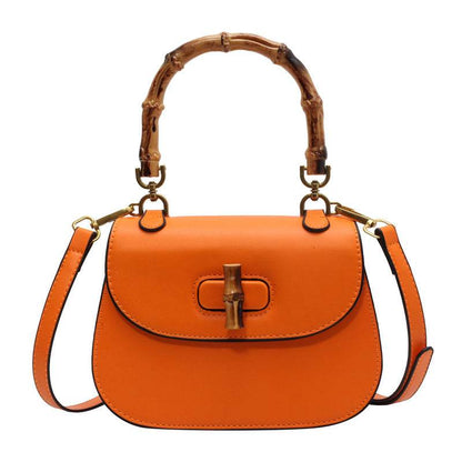 Buycenter Women's Portable Bamboo Shoulder Bag - Urban Simplicity Style - Buy Center