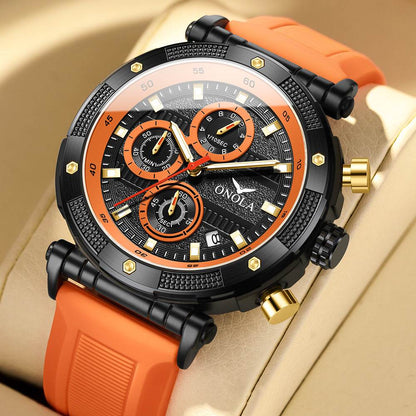 Buycenter Fashion Multi-functional Quartz Tape Watch - Waterproof & Stylish - Buy Center