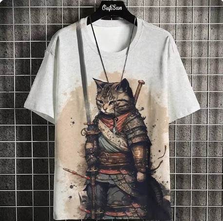 Buycenter Men's Casual Summer Japanese Short Sleeve - Printed Styles Available - Buy Center