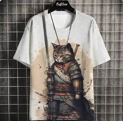 Buycenter Men's Casual Summer Japanese Short Sleeve - Printed Styles Available - Buy Center