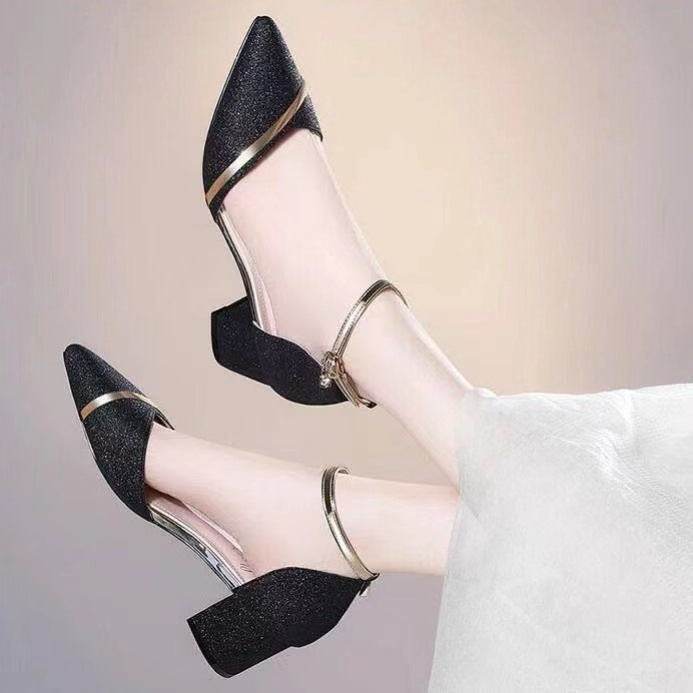 Trendy Women's Buckle Sandals - Stylish Korean Design in 3 Colors - Buy Center