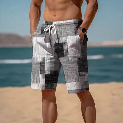 New Summer Hawaiian Printed Men's Shorts - Breathable & Micro Elastic Comfort - Buy Center