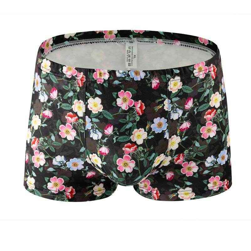 Multi-Color Rose Boxers - Premium Milk Silk, Comfortable & Breathable