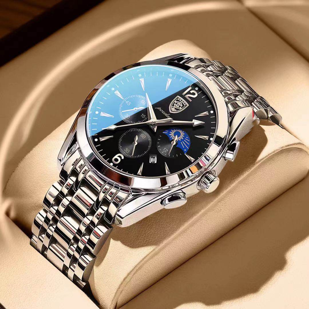 Waterproof Luminous Men's Watch - Stylish Quartz with Durable Design - Buy Center
