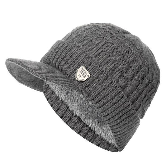 Warm Gradient Color Pullover Hat - Fleece Lined Winter Fedora 2025 - Buy Center