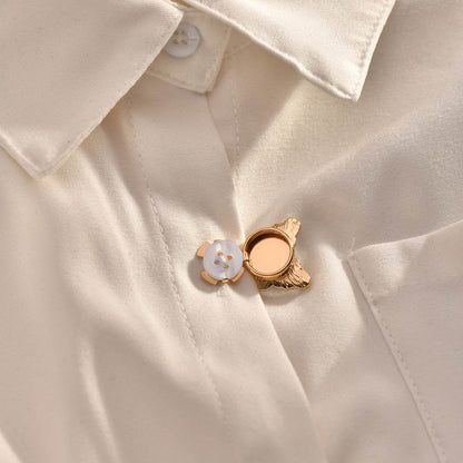 Elegant Women's Butterfly Rhinestone Cufflinks - Stylish 3D Design 2025 - Buy Center