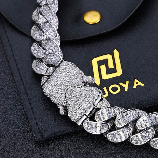 Buycenter Three Rows T Square Cuban Link Chain - Gold & Platinum Options - Buy Center