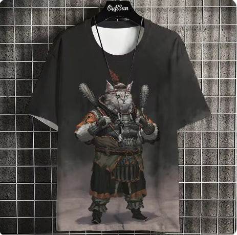 Buycenter Men's Casual Summer Japanese Short Sleeve - Printed Styles Available - Buy Center