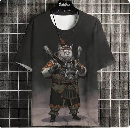 Buycenter Men's Casual Summer Japanese Short Sleeve - Printed Styles Available - Buy Center