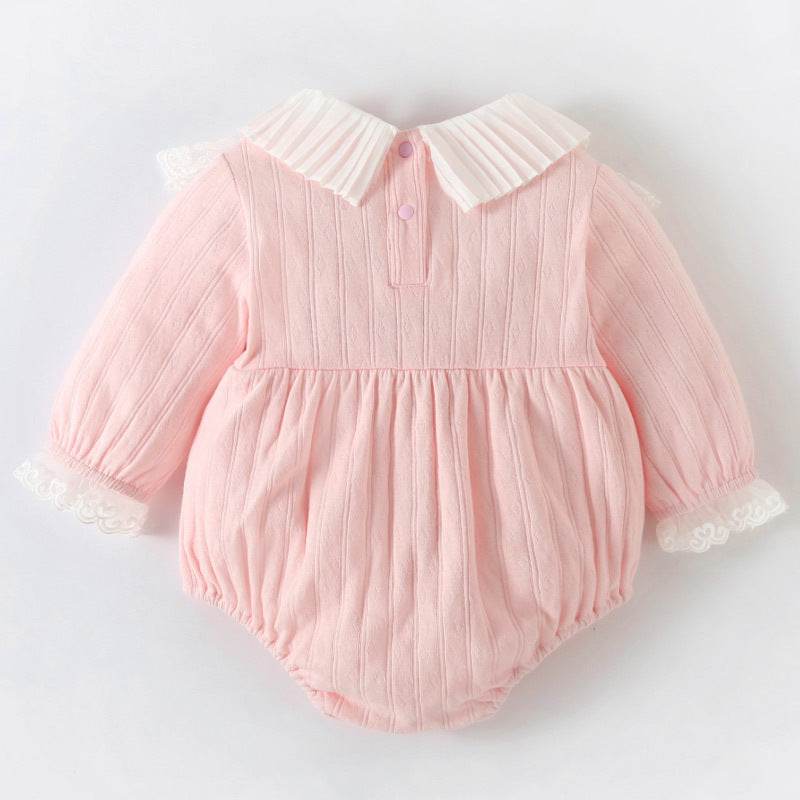 Newborn Autumn Jumpsuit - Long Sleeve Cotton Flower Girl Dress 2025 - Buy Center