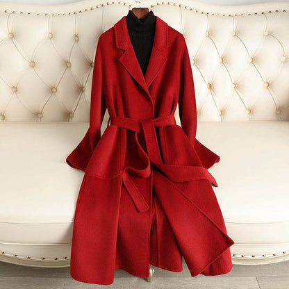 Buycenter Double-sided Woolen Coat - Urban British Style, Handmade Quality - Buy Center