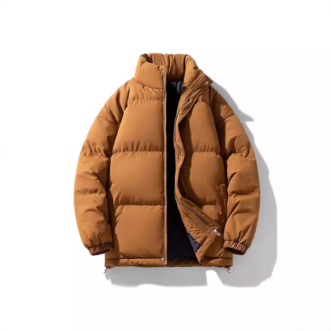 Stand Collar Down Coat Jacket - Warm Cotton, Stylish Colors Available - Buy Center