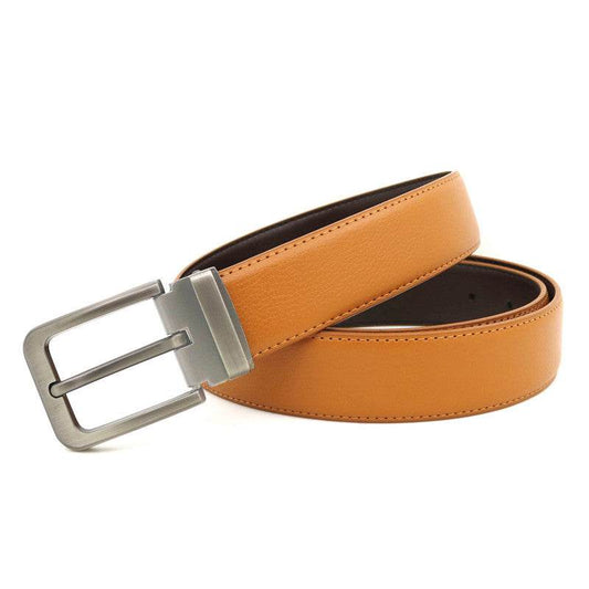 Men's Casual Pin Buckle Leather Belt - Stylish, Durable, Perfect Fit - Buy Center