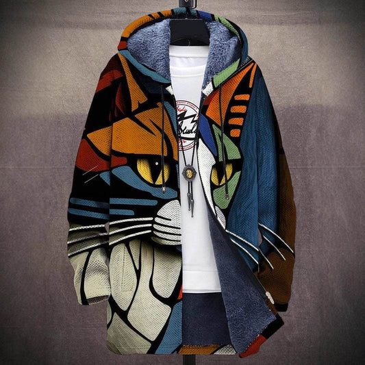 Casual Men's Zipper Hooded Jacket - Comfortable Fit & Trendy Style 2025 - Buy Center