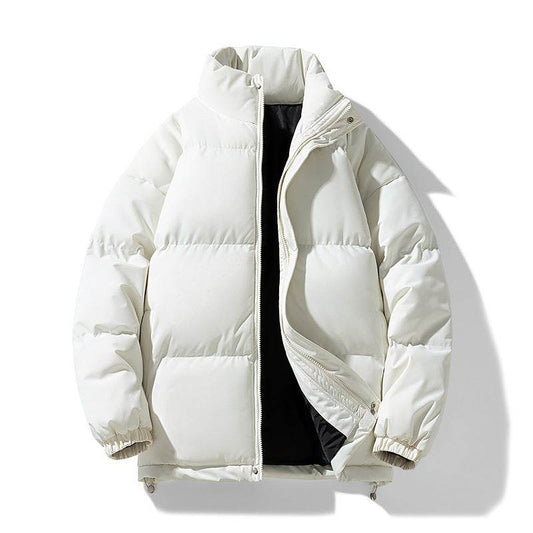 Stand Collar Down Coat Jacket - Warm Cotton, Stylish Colors Available - Buy Center